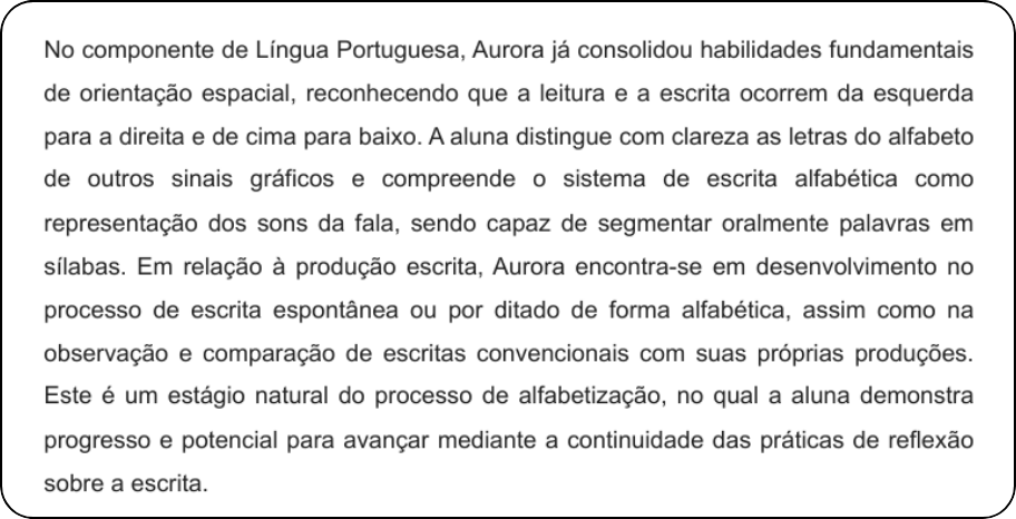 Relatório finalizado